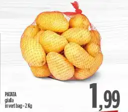 Ciro Amodio PATATA gialla in vert bag offerta