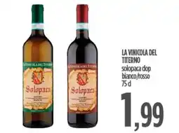 Ciro Amodio LA VINICOLA DEL TITERNO solopaca dop bianco/rosso offerta