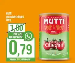 Ciro Amodio MUTTI pomodorini ciliegini offerta