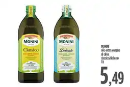 Ciro Amodio MONINI olio extra vergine di oliva classico/delicato offerta