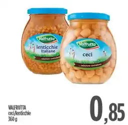 Ciro Amodio VALFRUTTA ceci/lenticchie offerta