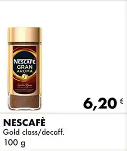 Iper Tosano NESCAFE Gold class/decaff. offerta