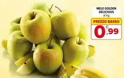 Iperal Mele golden delicious offerta