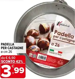 Iperal Padella per castagne offerta