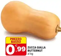 Iperal Zucca gialla butternut offerta