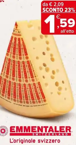 Iperal Emmentaler L'originale svizzero offerta