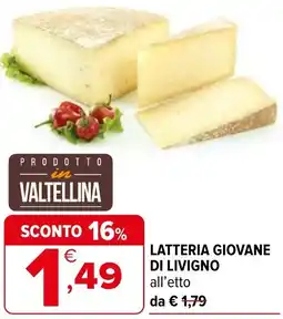 Iperal Latteria giovane di livigno offerta