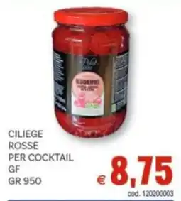 Vivo Supermercati Ciliege rosse per cocktail gf offerta