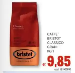Vivo Supermercati Caffe' bristot classico grani offerta