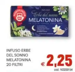 Vivo Supermercati Infuso erbe del sonno melatonina 20 filtri offerta