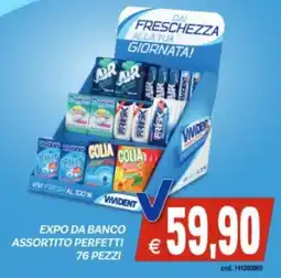 Vivo Supermercati Expo da banco assortito perfetti 76 pezzi offerta