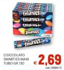 Vivo Supermercati Cioccolato smarties maxi tubo offerta