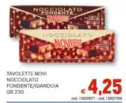 Vivo Supermercati Tavolette novi nocciolato fondente/gianduia offerta