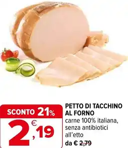 Iperal Petto di tacchino al forno offerta