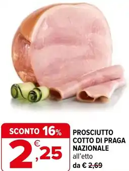 Iperal Prosciutto cotto di praga nazionale offerta