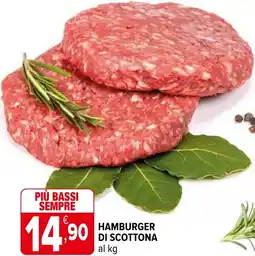 Iperal Hamburger di scottona offerta