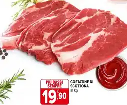 Iperal Costatine di scottona offerta