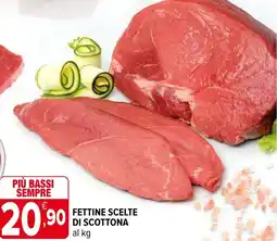 Iperal Fettine scelte di scottona offerta