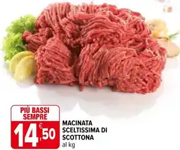 Iperal Macinata sceltissima di scottona offerta