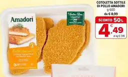 Iperal Cotoletta sottile di pollo AMADORI offerta