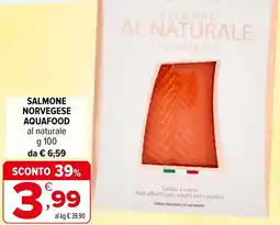 Iperal Salmone norvegese AQUAFOOD offerta