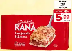 Iperal Lasagne RANA offerta