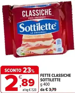 Iperal Fette classiche SOTTILETTE offerta
