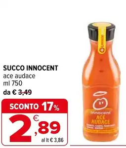 Iperal SUCCO innocent ace audace offerta
