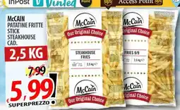 Il Genio Supermercato Mccain patatine fritte stick steakhouse offerta