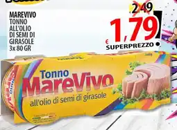Il Genio Supermercato Marevivo tonno all'olio di semi di girasole offerta