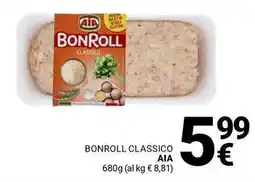 Supermercati Gulliver Bonroll classico AIA offerta