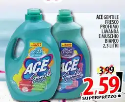 Il Genio Supermercato Ace gentile fresco profumo lavanda e muschio bianco offerta