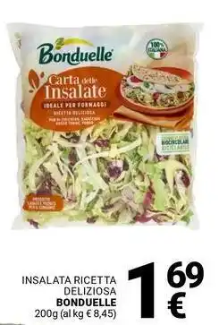 Supermercati Gulliver Insalata ricetta deliziosa BONDUELLE offerta