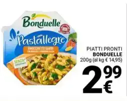 Supermercati Gulliver Piatti pronti BONDUELLE offerta