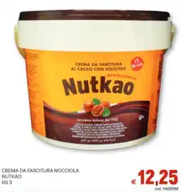 Vivo Supermercati Crema da farcitura nocciola NUTKAO offerta