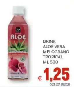 Vivo Supermercati Drink aloe vera melograno tropical offerta