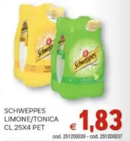 Vivo Supermercati Schweppes limone/tonica offerta