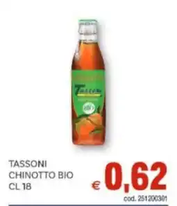 Vivo Supermercati Tassoni chinotto bio offerta