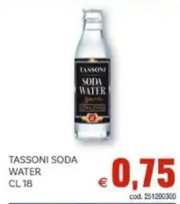 Vivo Supermercati Tassoni soda water offerta