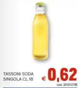 Vivo Supermercati Tassoni soda singola offerta