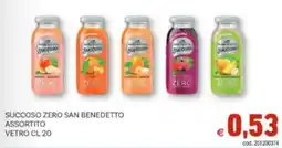 Vivo Supermercati Succoso zero san benedetto assortito vetro offerta