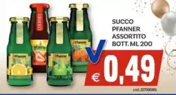 Vivo Supermercati Succo pfanner assortito bott. offerta