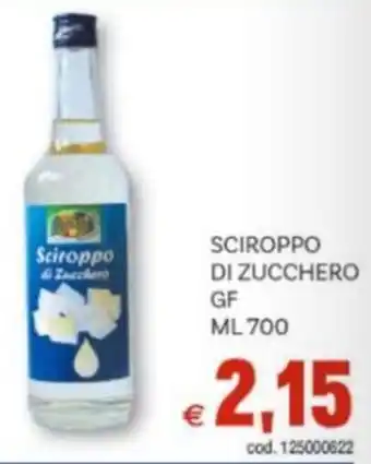 Vivo Supermercati Sciroppo di zucchero gf offerta