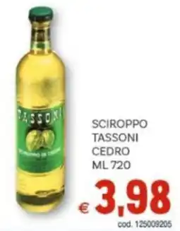 Vivo Supermercati Sciroppo tassoni cedro offerta