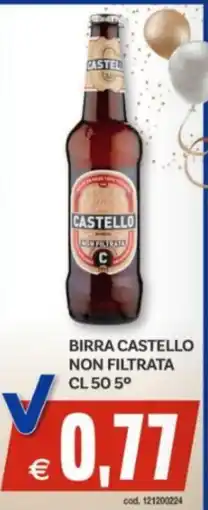 Vivo Supermercati Birra castello non filtrata 5° offerta