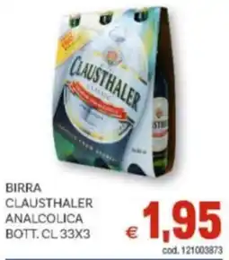 Vivo Supermercati Birra clausthaler analcolica bott. offerta