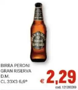 Vivo Supermercati Birra peroni gran riserva d.m. offerta