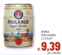Vivo Supermercati Birra paulaner 5,5° offerta