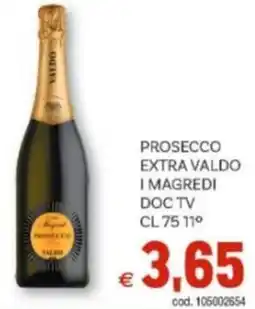 Vivo Supermercati Prosecco extra valdo imagredi DOC TV offerta