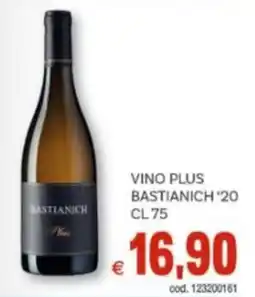 Vivo Supermercati Vino plus bastianich '20 offerta